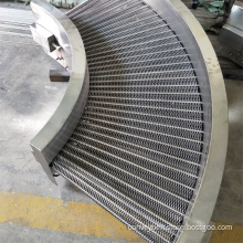 Packaging Industries Curved Conveyor Belt